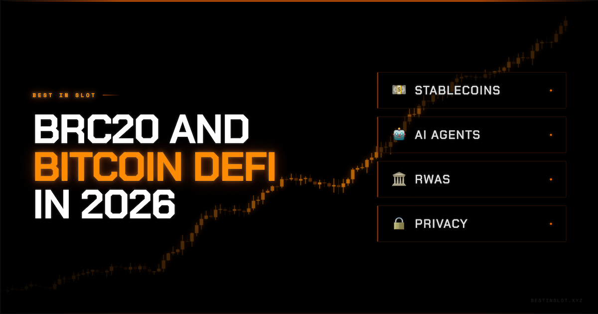 BRC20 and Bitcoin DeFi in 2026